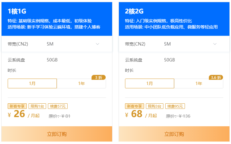 便宜的美國vps價格
