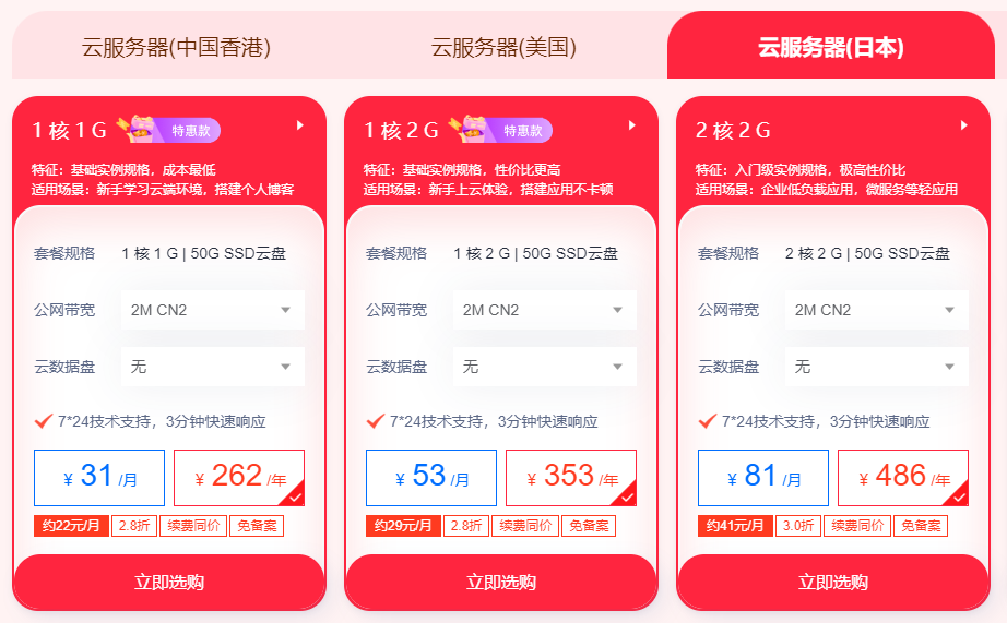 如何買便宜的免備案vps