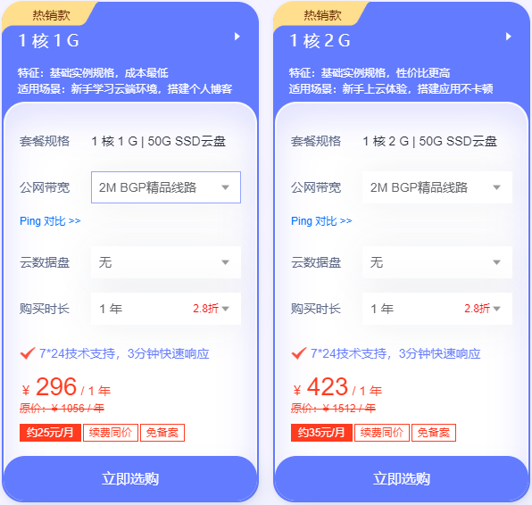 香港cn2線路服務(wù)器租用價(jià)格